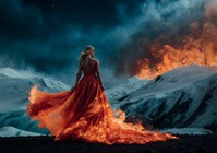 Digitale Mode - Kleider aus Feuer und Eis Image 1