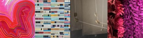 COLOURFUL ELEMENTS. Textilkunst von Arezou Shayesteh ... Bild 1